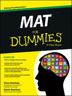 MAT For Dummies - ebook